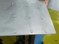 Clinching Workbench (HVAC Damper Stiffener Clinching)